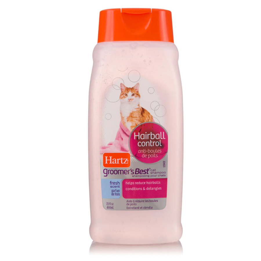 Hartz Hairball Control Cat Shampoo 444mL