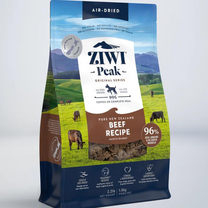 ZIWI Peak Dog Food - Beef Recipe 1kg