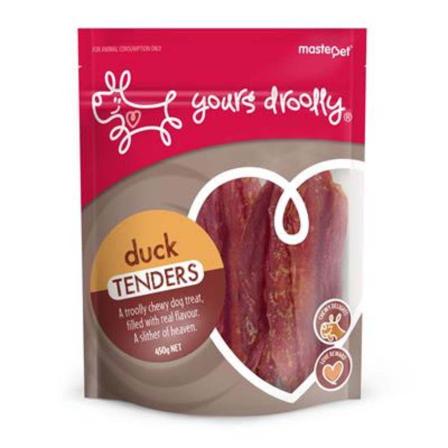 Yours Droolly Duck Tenders 450g