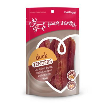 Yours Droolly Duck Tenders 90g