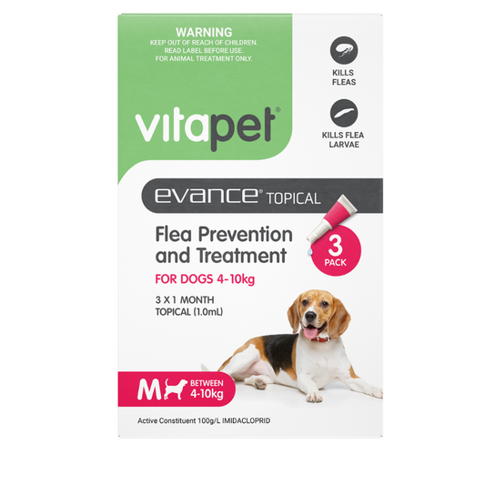 Flea Treatment for Dogs - Medium Sized 4-10kg