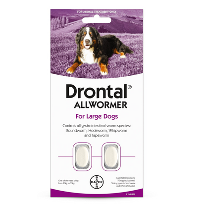 Bayer Drontal Dog 35 kg Tab 2 pack