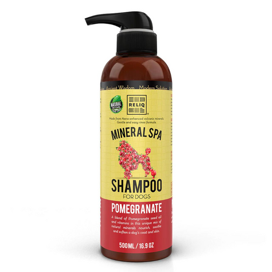 Reliq Mineral Spa Dog Shampoo - Pomegranate