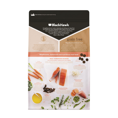 Black Hawk Dog Grain Free Salmon 2.5kg