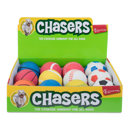 Yours Droolly Chasers Sponge Sport Ball 12 / Box