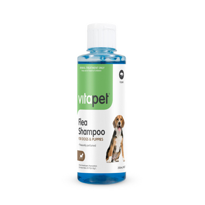 Vitapet Flea Shampoo for Dogs 250mL