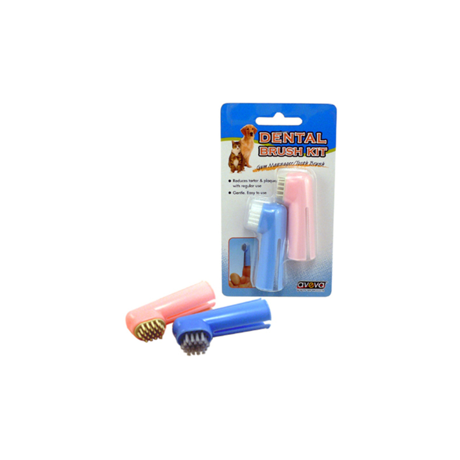 Oral Hygiene Cat And Dog Dental Brush Kit