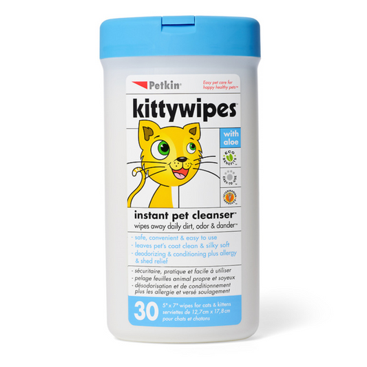 Petkin Kitty Wipes 30pk