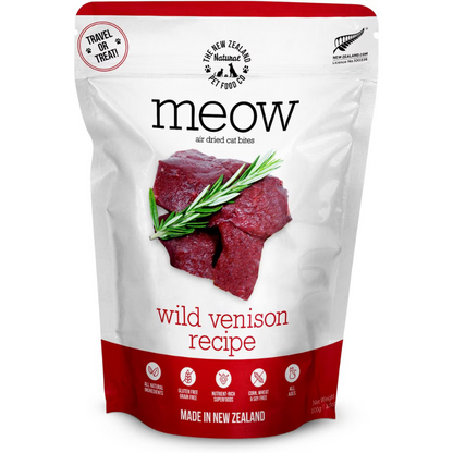 MEOW Air Dried Wild Venison Recipe 100g