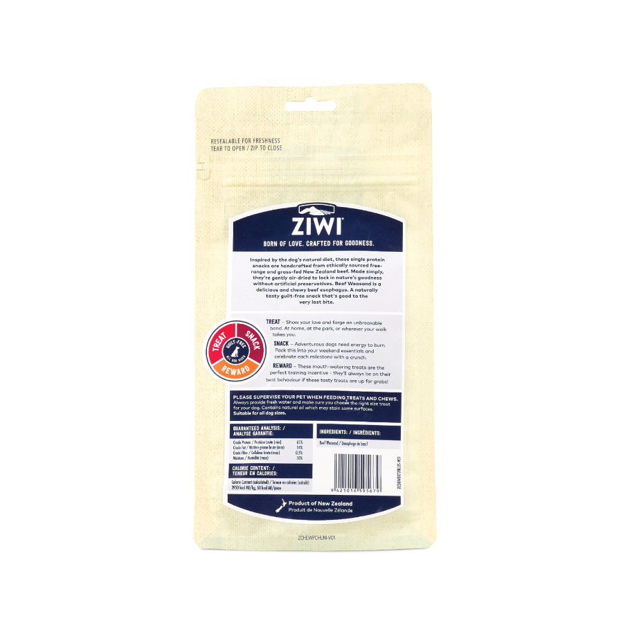 ZIWI Dog Chew - Beef Weasand