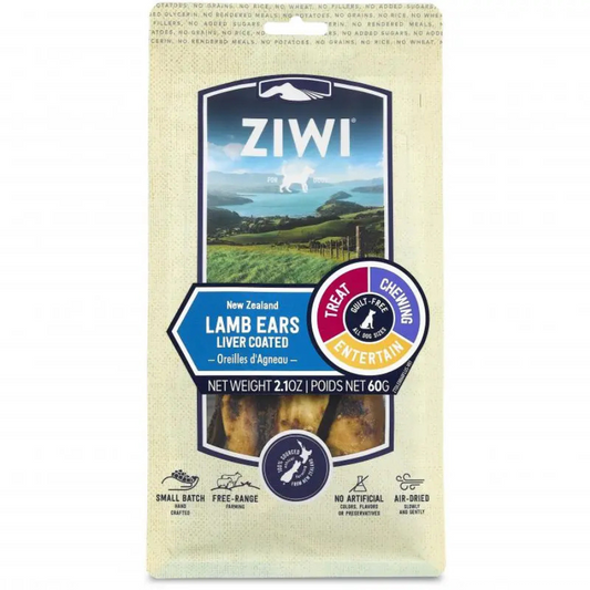 ZIWI Dog Treat - Lamb Ears