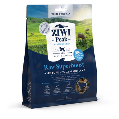 ZIWI Peak Freeze Dried Dog Food Superboost - Lamb 114g