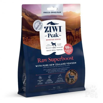 ZIWI Peak Freeze Dried Dog Food Superboost - Venison 114g