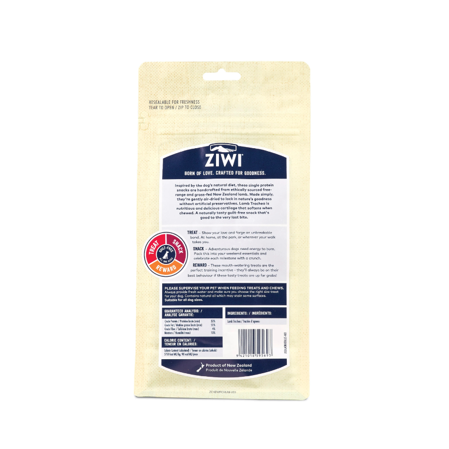 ZIWI Dog Chew - Lamb Trachea