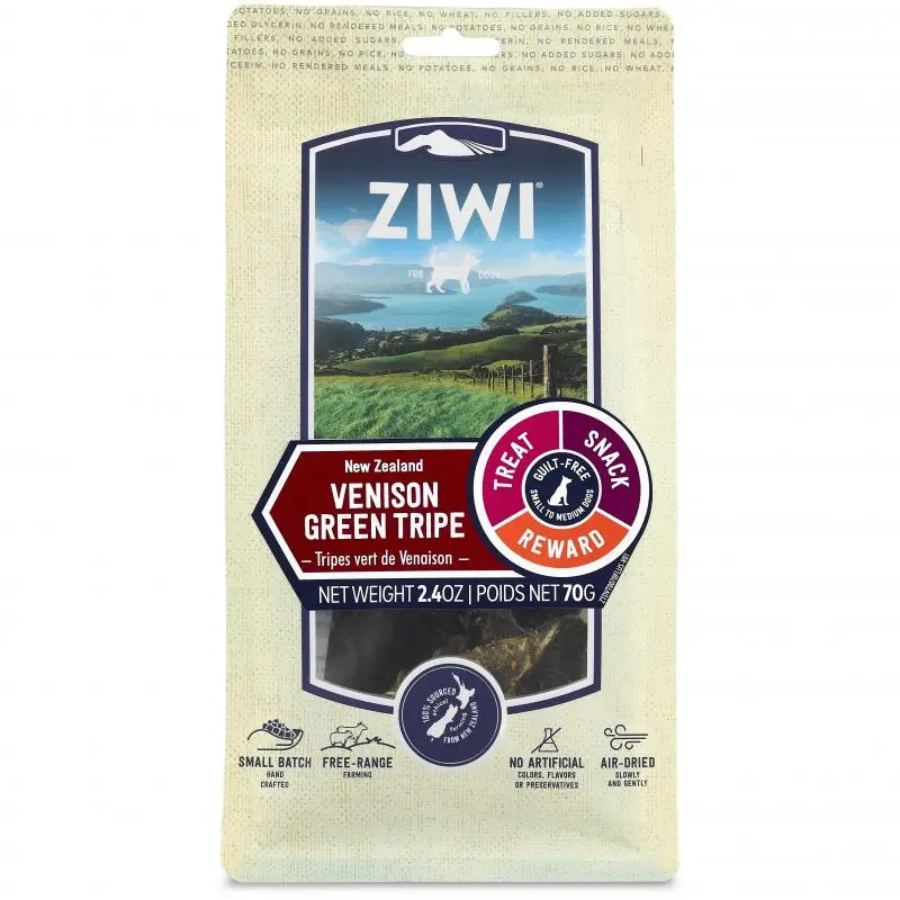 ZIWI Dog Treat - Venison Green Tripe