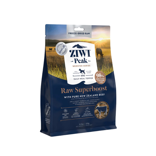 ZIWI Peak Freeze Dried Dog Food Superboost - Beef 320g