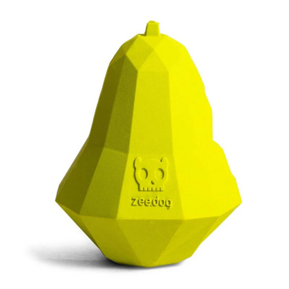 ZEE.DOG SUPER FRUITZ TREAT DISPENSING TOY - PEAR