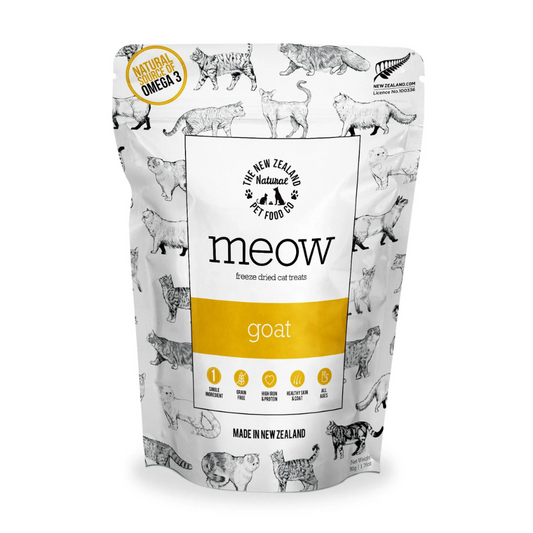 MEOW Cat Treat Wild Goat Recipe 50g