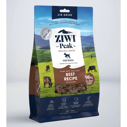 ZIWI Peak Dog Food - Beef Recipe 454g