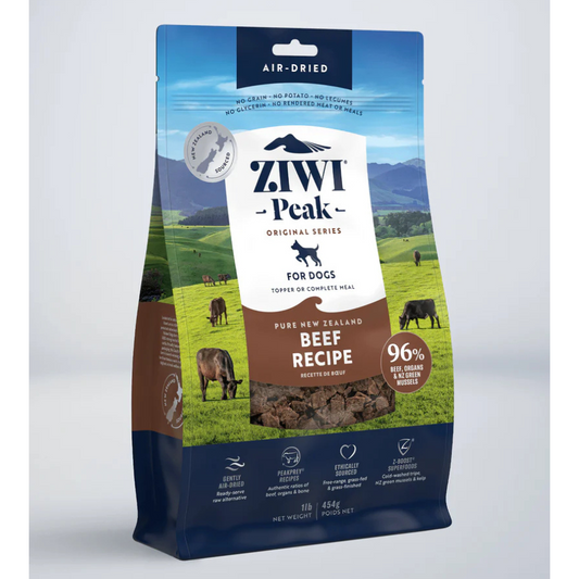 ZIWI Peak Dog Food - Beef Recipe 454g