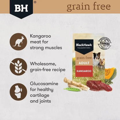 Black Hawk Dog Grain Free Kangaroo 2.5kg