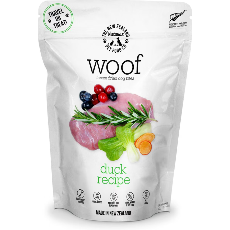 WOOF Dog Treat Duck Recipe 50g