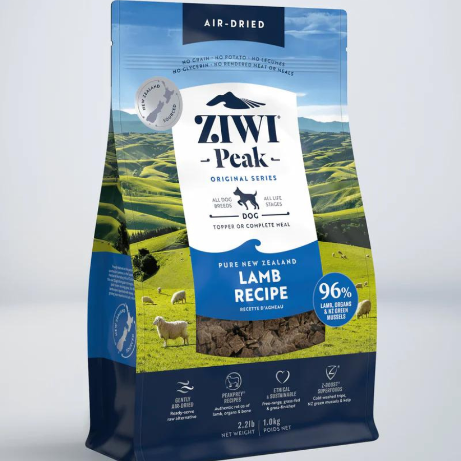 ZIWI Peak Dog Food - Lamb Recipe 1kg