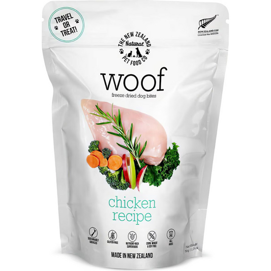 WOOF Dog Treat Chicken Recipe 50g