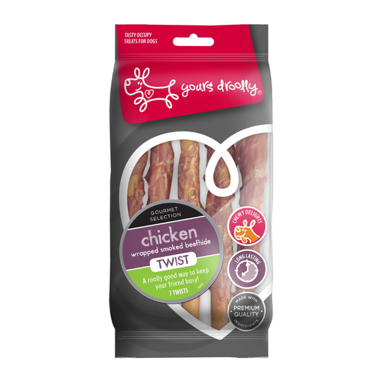 Yours Droolly Twist Chicken Wrapped 7 Pack