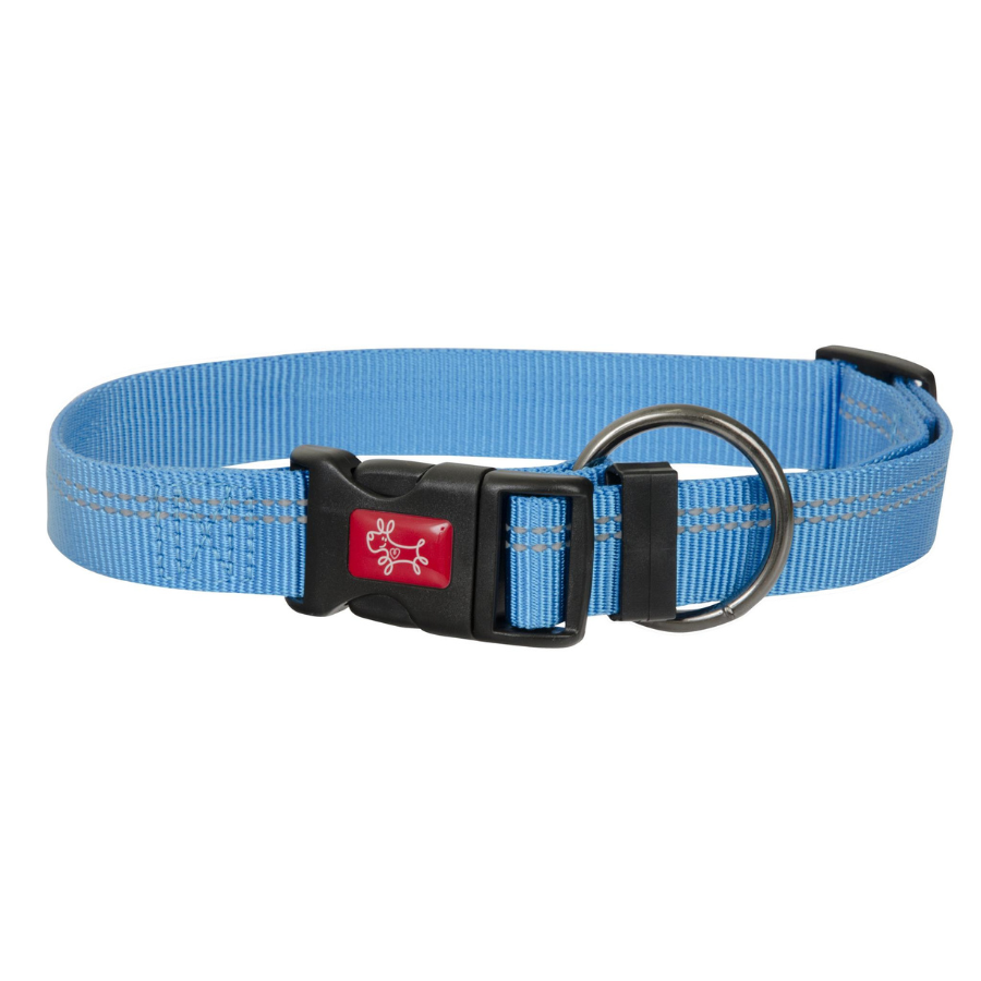 Yours Droolly Adjustable Reflective Collar - Blue - (Toy)