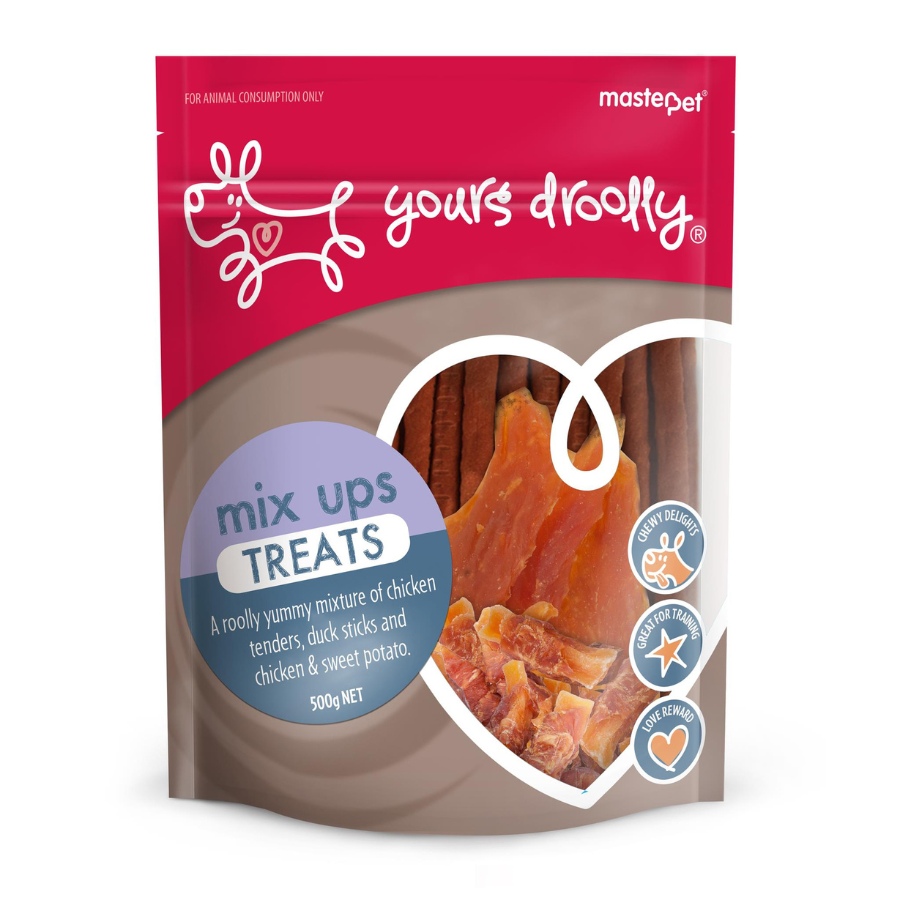 Yours Droolly Mix Ups Dog Treats 500g