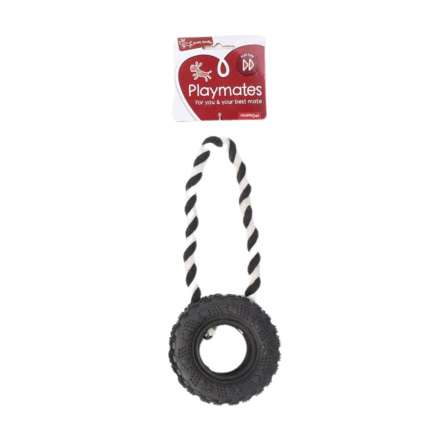 Yours Droolly Rubber Rope Tyre 4 inch